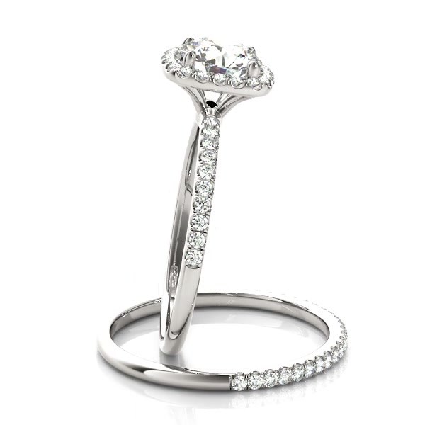 Solid 1.75 Ct Round Diamond Solitaire Engagement Ring 14K White Gold Over Men's