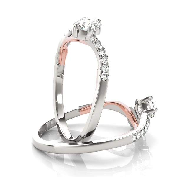 ドーターズジュエリー／14k Open cuff diamond ring 14K] Open cuff diamond ring - DAUGHTERS JEWELRY