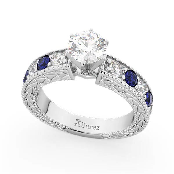 Koolau Engagement Rings With Pink Sapphire Side Stones Oval